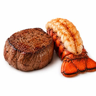 Filet 8oz & Lobster Entrée