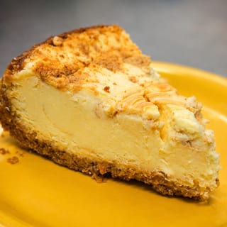 Salted Caramel Swirl Cheesecake