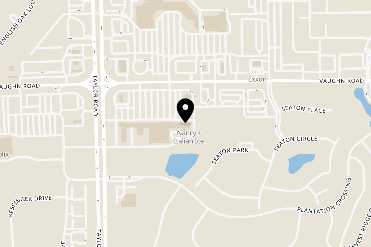 Map showing the location of Sommer's Place on 7972 Vaughn Rd in Montgomery
